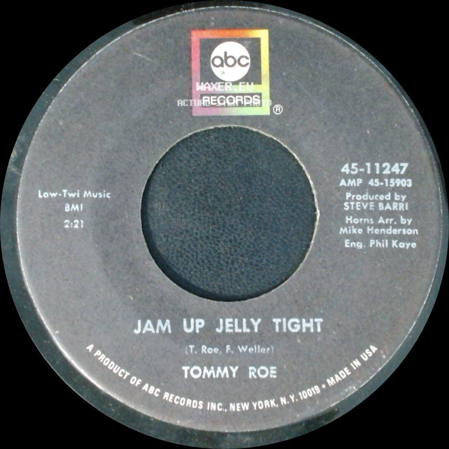 Tommy Roe - Jam Up Jelly Tight / Moontalk side A