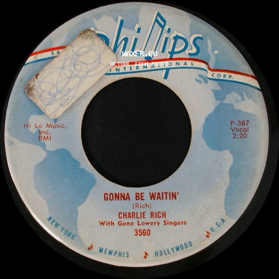 Charlie Rich - Gonna Be Waitin' / School Days side A