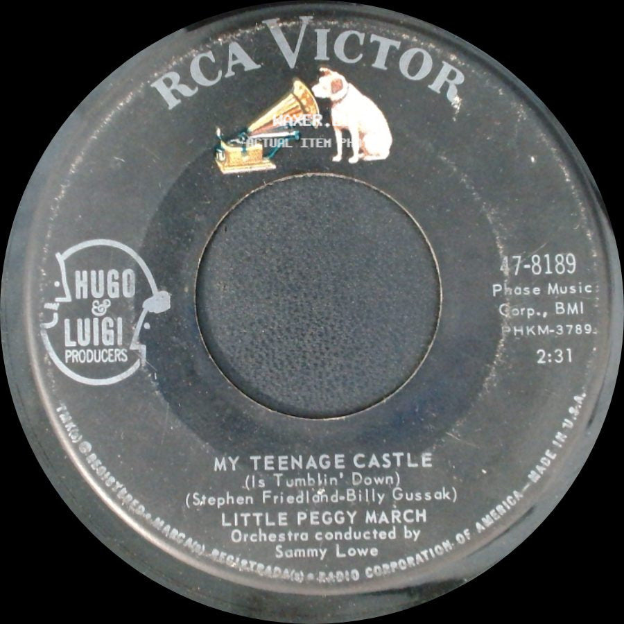 Little Peggy March - My Teenage Castle (Is Tumblin' Down) / I Wish I Were A Princess side A
