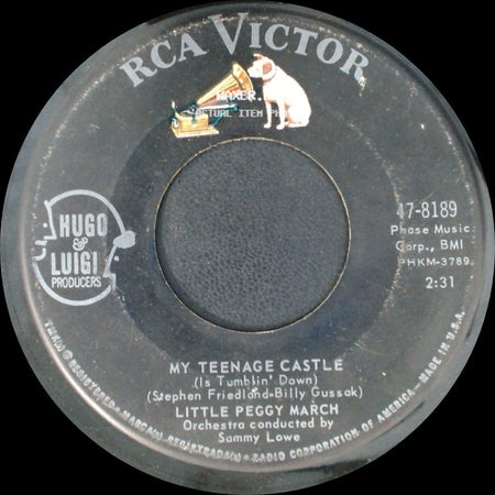 Little Peggy March - My Teenage Castle (Is Tumblin' Down) / I Wish I Were A Princess side A