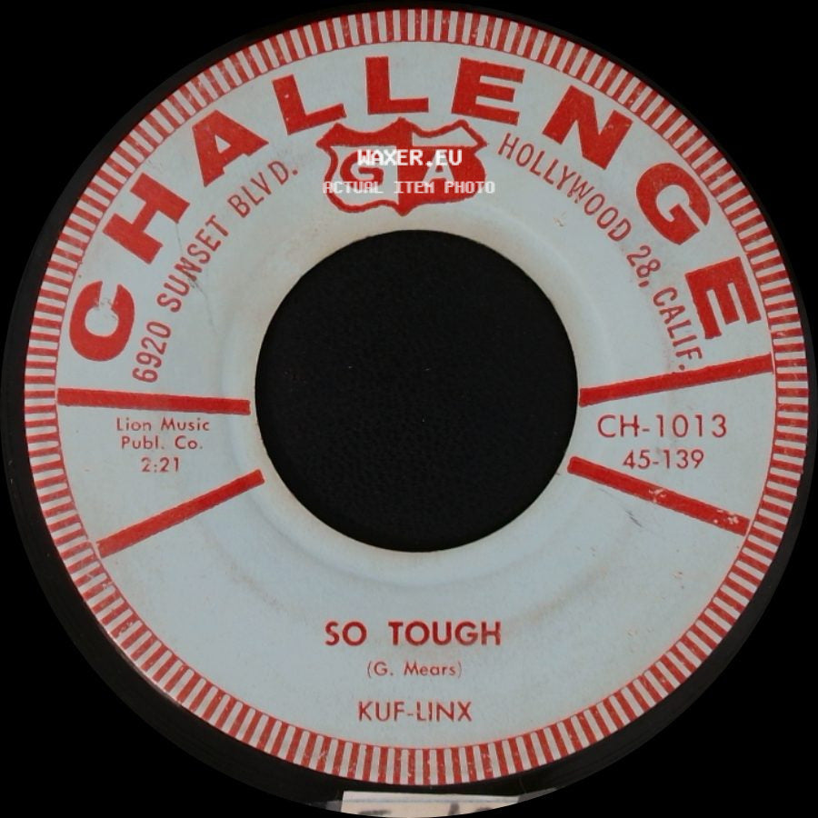 Kuf-Linx - What 'cha Gonna Do? / So Tough side B