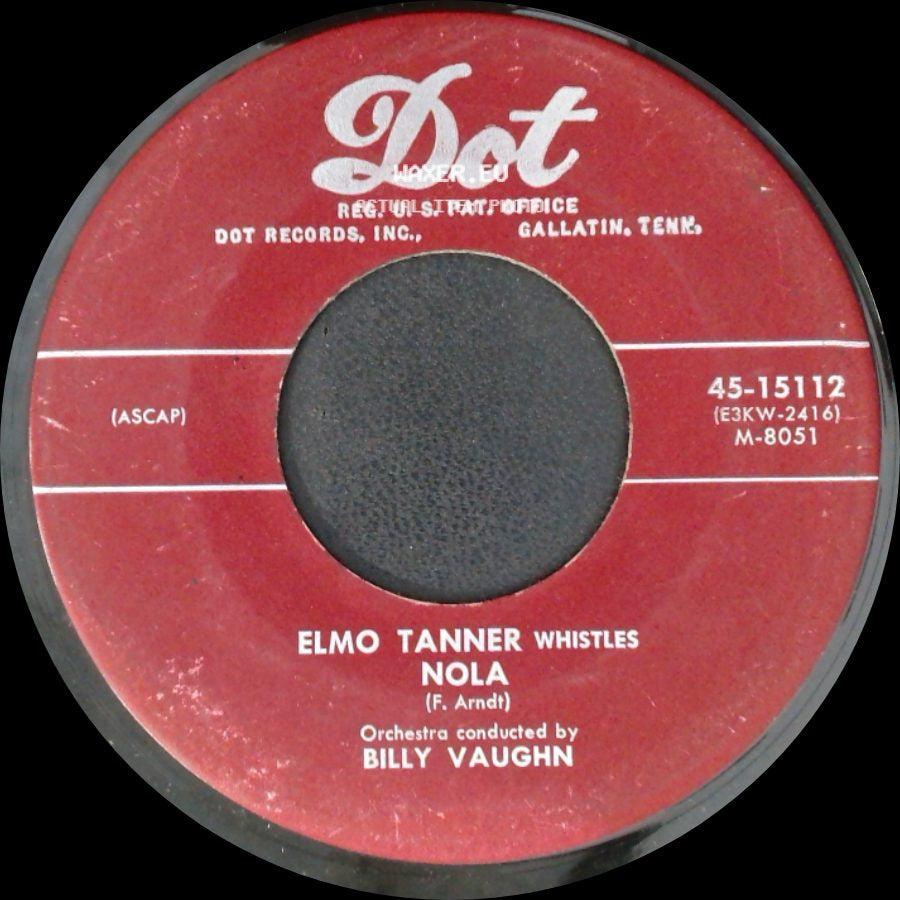 Elmo Tanner Whistles - Heartaches / Nola side B