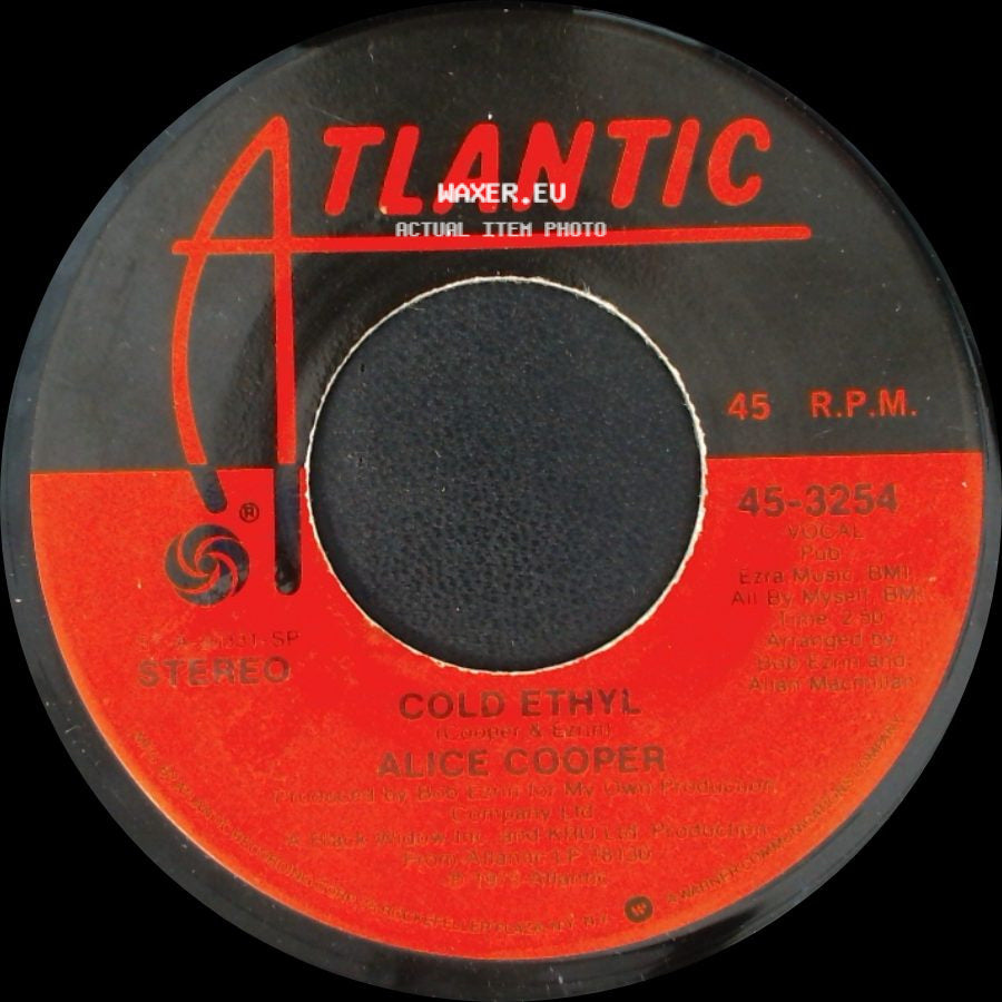 Alice Cooper - Cold Ethyl / Only Women side A
