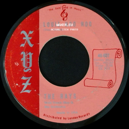 The Rays - Magic Moon (Clair De Lune) / Louie Hoo Hoo side B