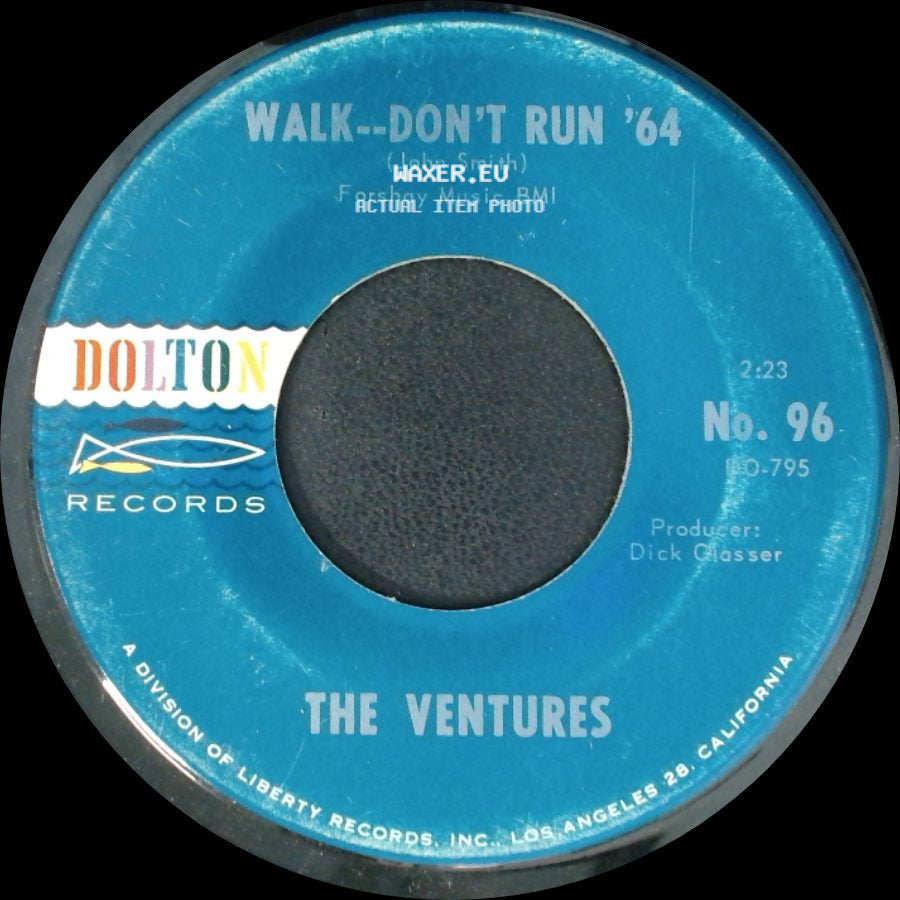 The Ventures - The Cruel Sea / Walk--Don't Run '64 side B