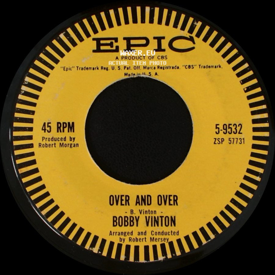 Bobby Vinton - Over And Over / Rain Rain Go Away side A
