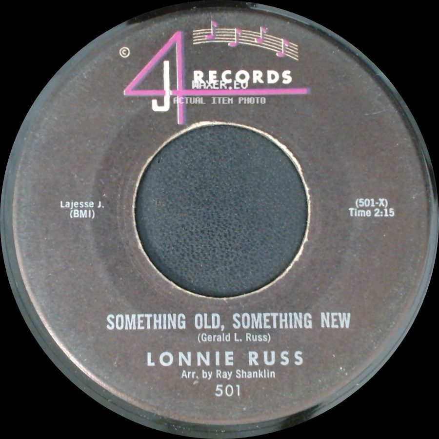 Lonnie Russ - Something Old, Something New / My Wife Can't Cook side A