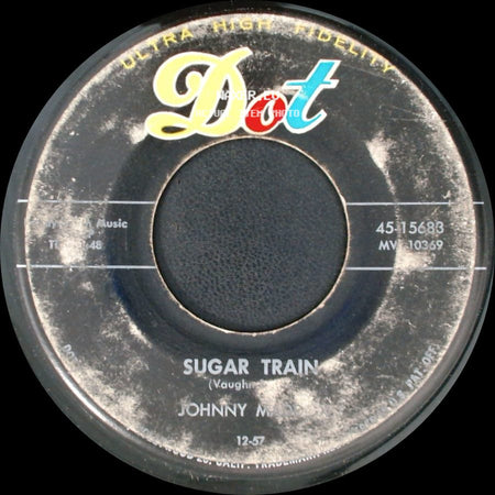 Johnny Maddox / Johnny Mercer - Yellow Dog Blues / Sugar Train side B