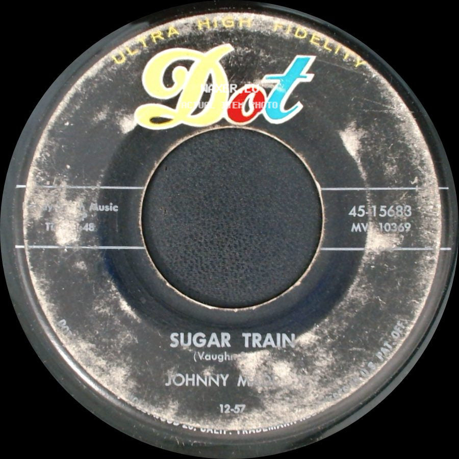 Johnny Maddox / Johnny Mercer - Yellow Dog Blues / Sugar Train side B