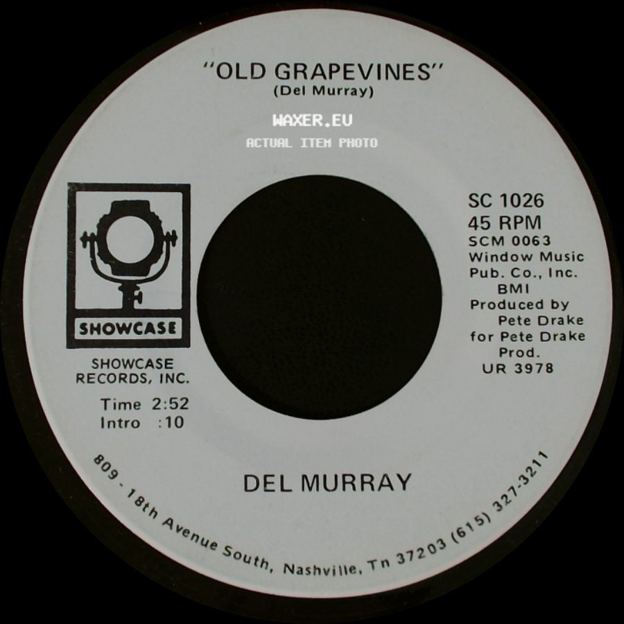 Del Murray - Old Grapevines / Bullfights In Ole Mexico side A