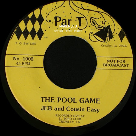 Jeb And Cousin Easy - The Pool Game / The Pool Game side A