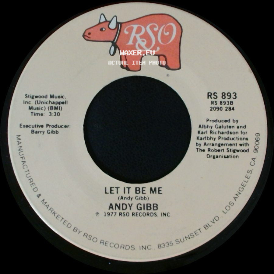Andy Gibb - Let It Be Me / Shadow Dancing side A