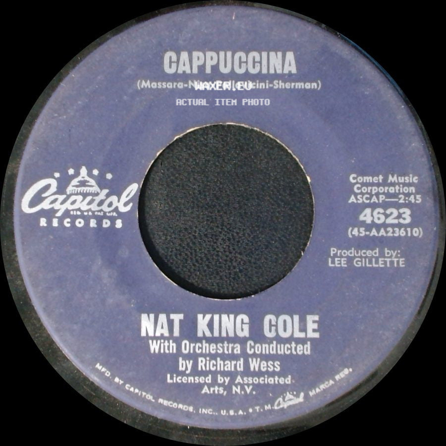 Nat King Cole - Cappuccina / Let True Love Begin side A