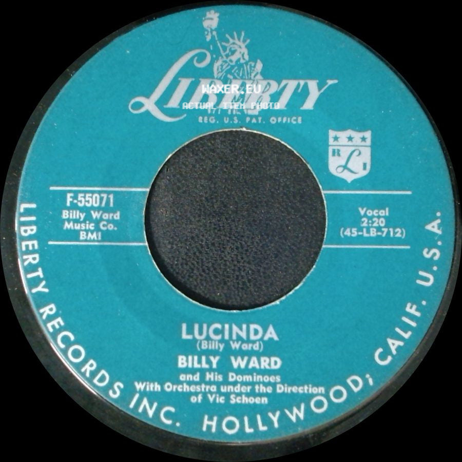 Billy Ward And His Dominoes - Lucinda / Star Dust side A