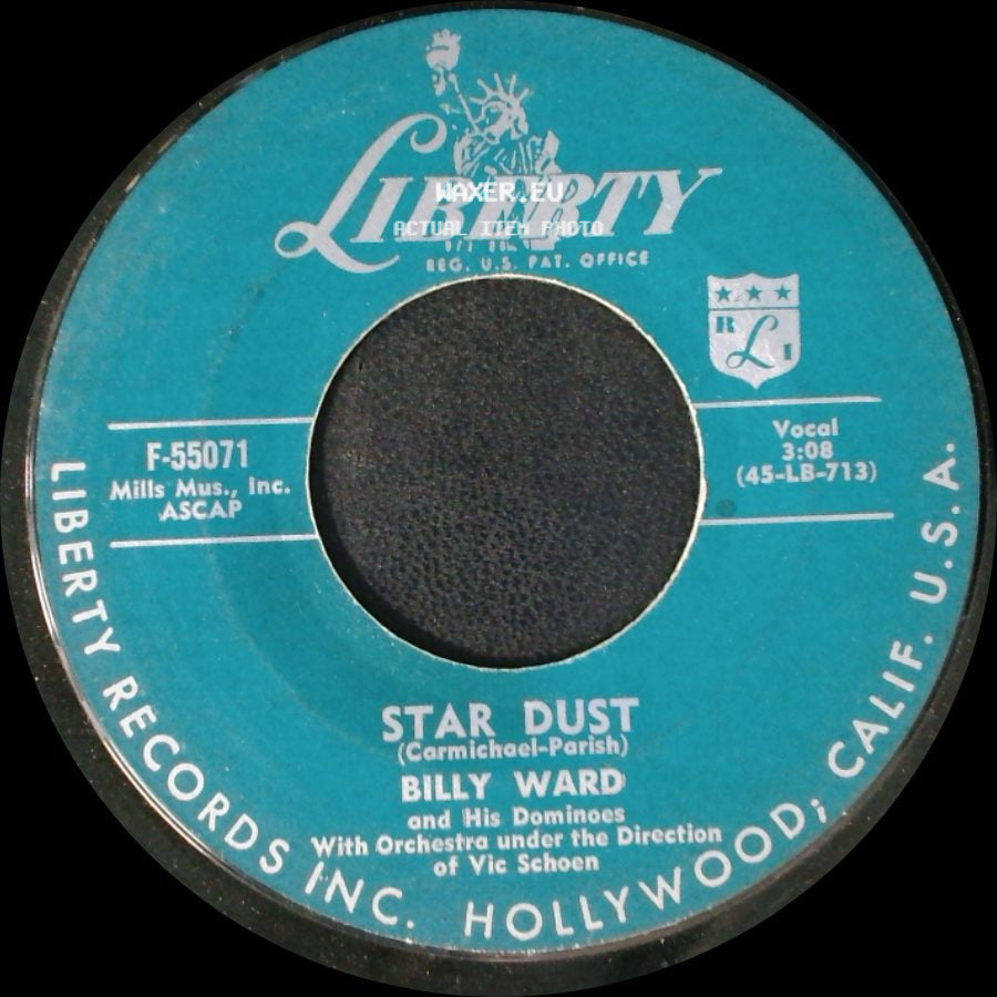 Billy Ward And His Dominoes - Lucinda / Star Dust side B