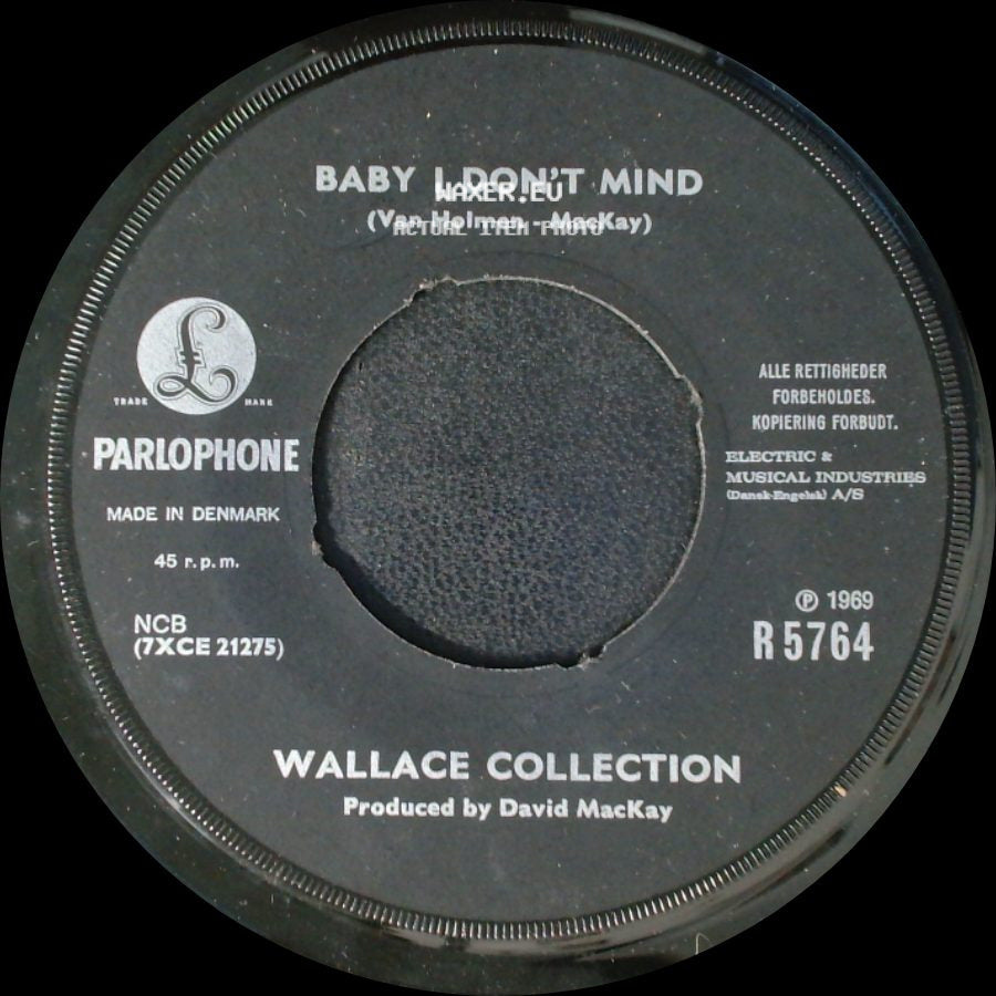 Wallace Collection - Baby I Don't Mind / Daydream side A