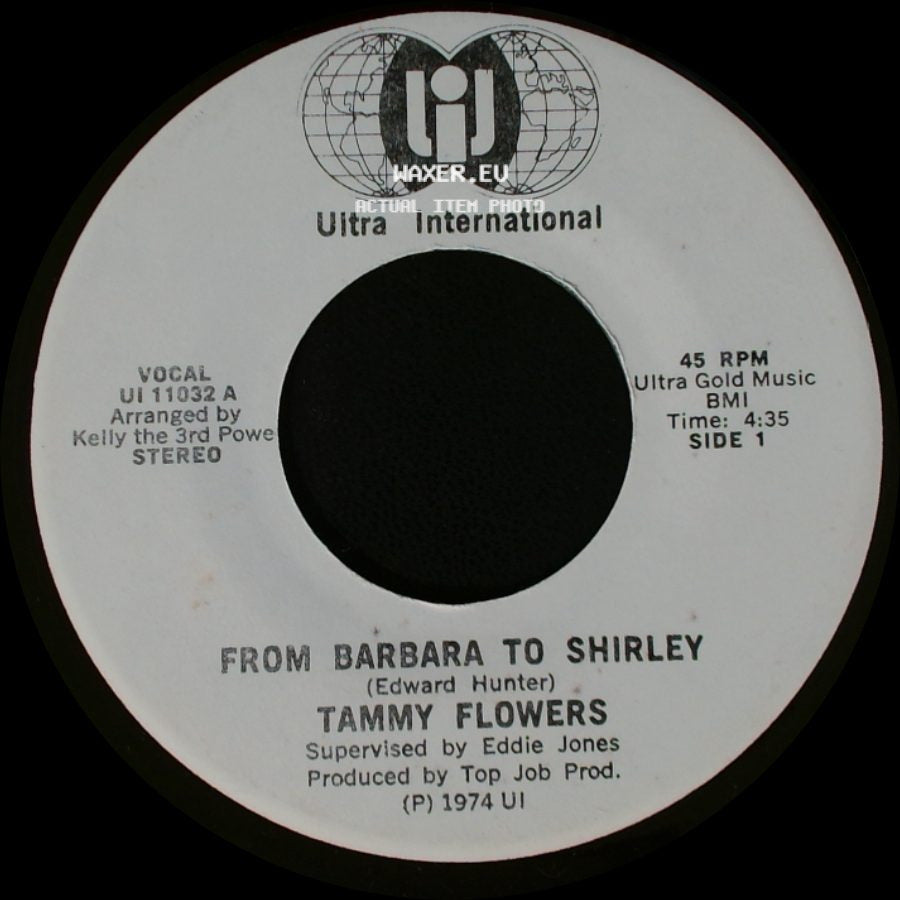 Tammy Flowers - From Barbara To Shirley / From Barbara To Shirley (Theme) side A