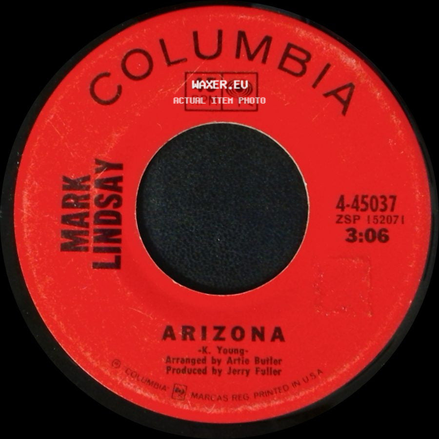 Mark Lindsay - Arizona / Man From Houston side A