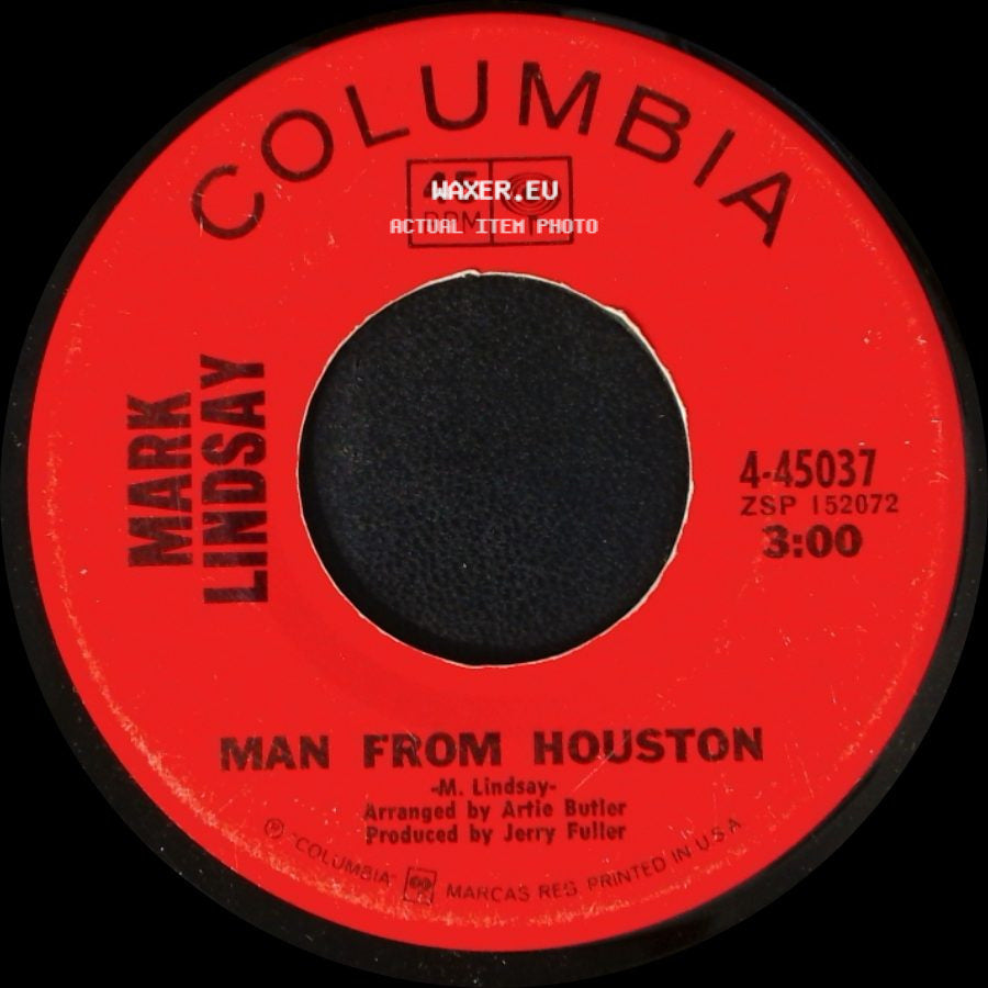 Mark Lindsay - Arizona / Man From Houston side B