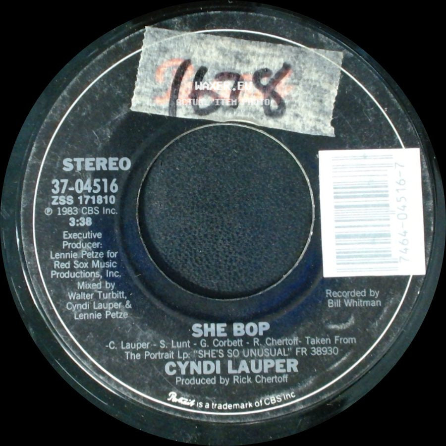 Cyndi Lauper - She Bop / Witness side A