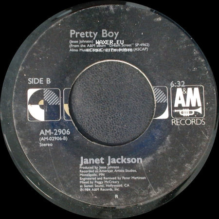 Janet Jackson - Let's Wait Awhile Remix / Pretty Boy side B