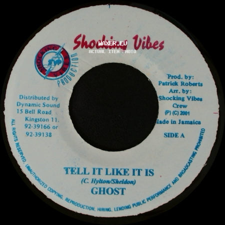 Ghost / Fire House Crew/Paul "Titus" Green - Tell It Like It Is / Version/Togetherness side A