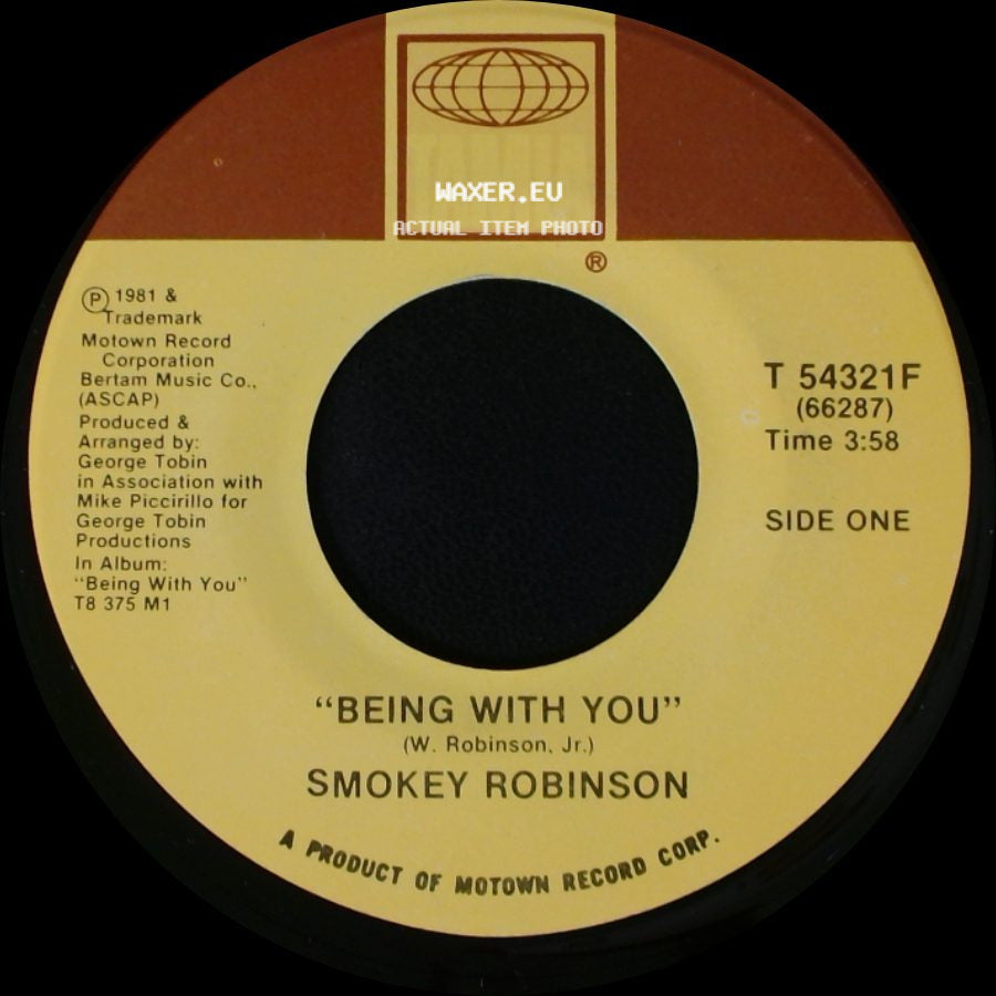 Smokey Robinson - Being With You / "What's In Your Life For Me" side A