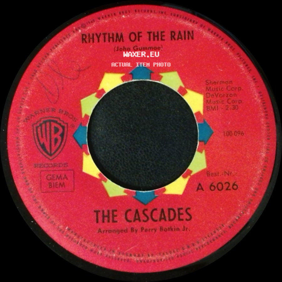 The Cascades - Rhythm Of The Rain / Let Me Be side A