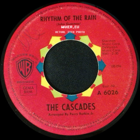 The Cascades - Rhythm Of The Rain / Let Me Be side A