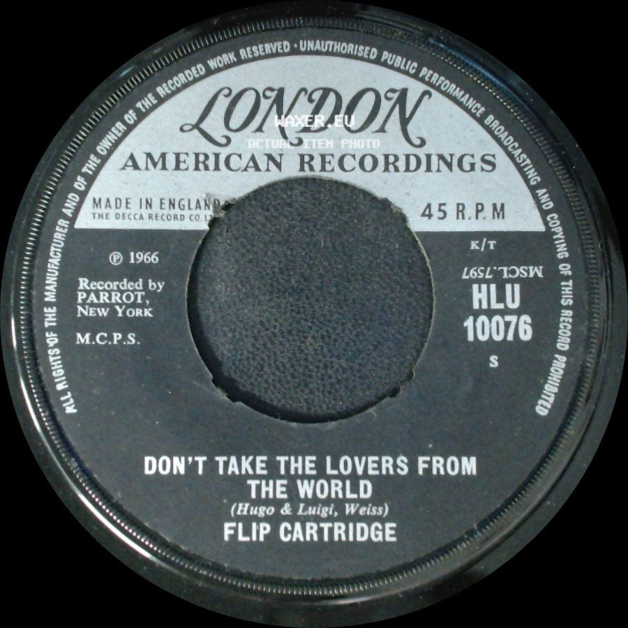 Flip Cartridge - Don't Take The Lovers From The World / Dear Mrs. Applebee side A