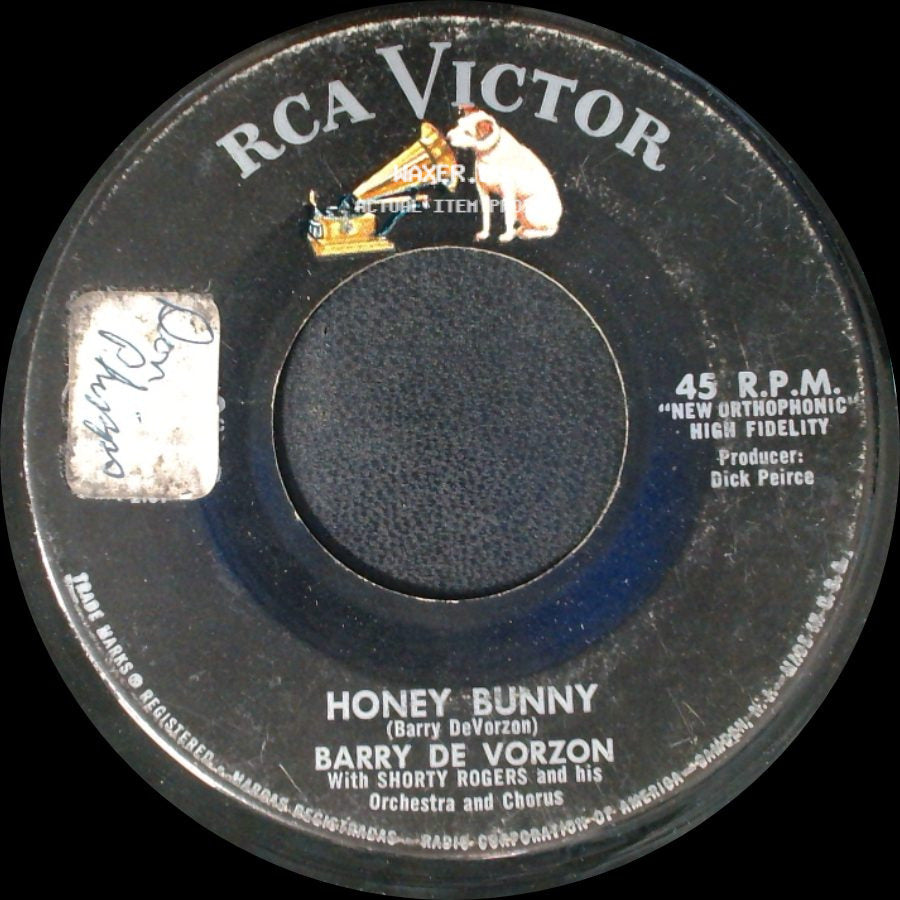 Barry De Vorzon - Too Soon / Honey Bunny side B