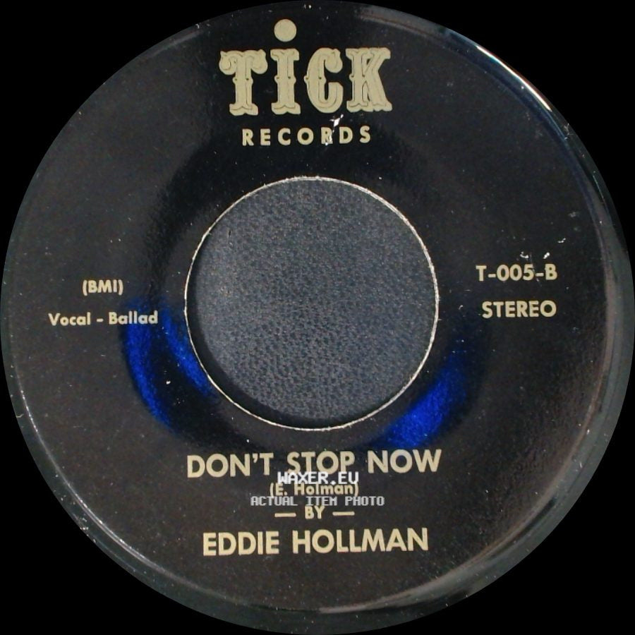 Johnnie & Joe / Eddie Hollman - Darling / Don't Stop Now side B