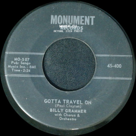 Billy Grammer - Gotta Travel On / Chasing A Dream side A