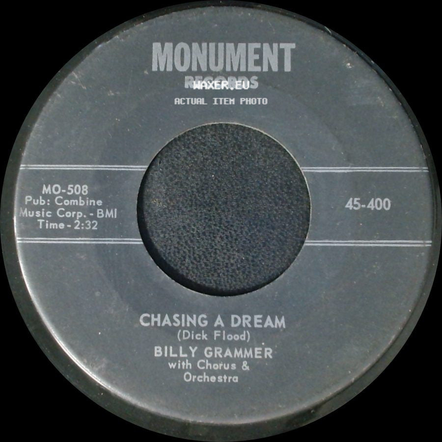 Billy Grammer - Gotta Travel On / Chasing A Dream side B