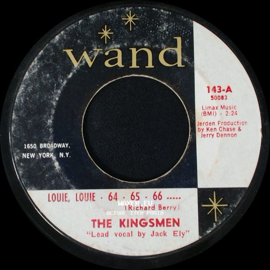 The Kingsmen - Haunted Castle / Louie, Louie - 64 - 65 - 66 side B