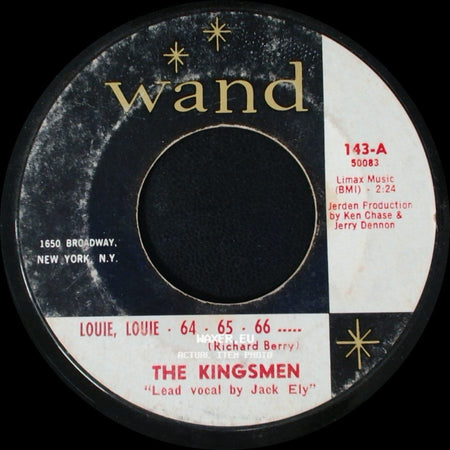 The Kingsmen - Haunted Castle / Louie, Louie - 64 - 65 - 66 side B