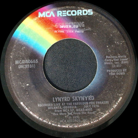 Lynyrd Skynyrd - Searching / Recorded Live At The Fabulous Fox Theatre Atlanta, Georgia July 1976 side A