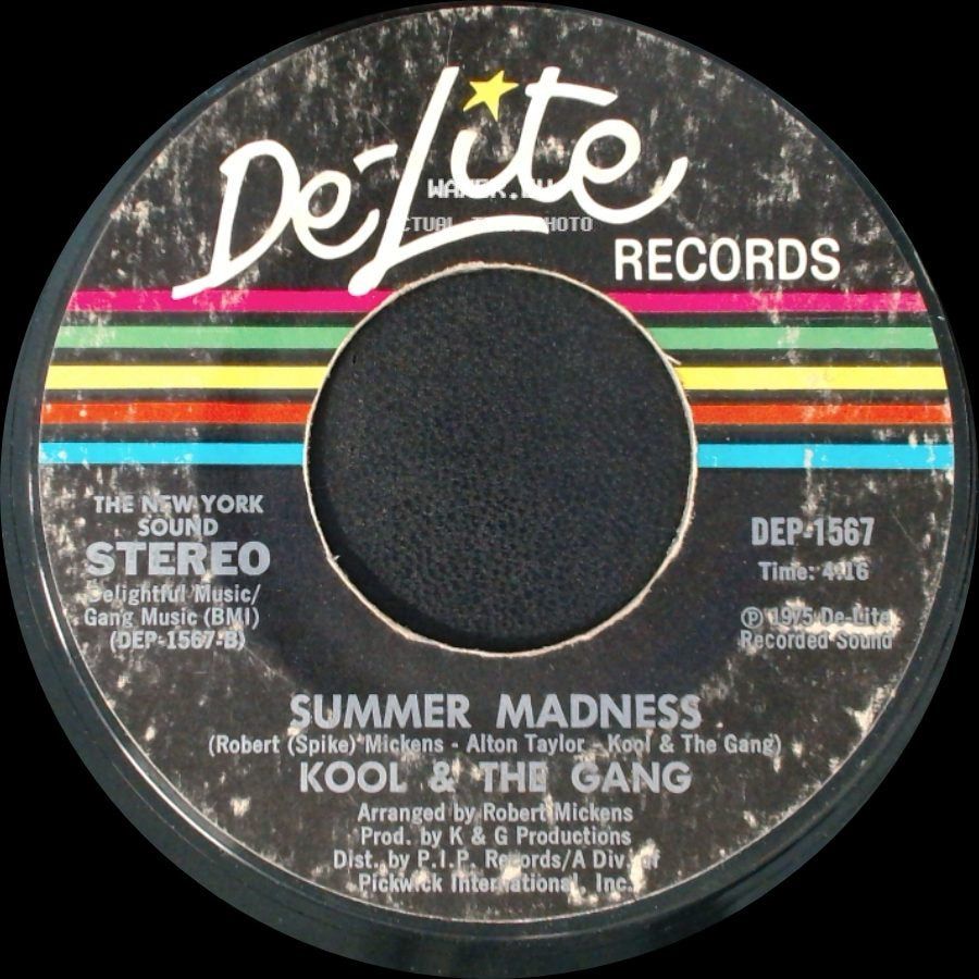 Kool & The Gang - Spirit Of The Boogie / Summer Madness side B