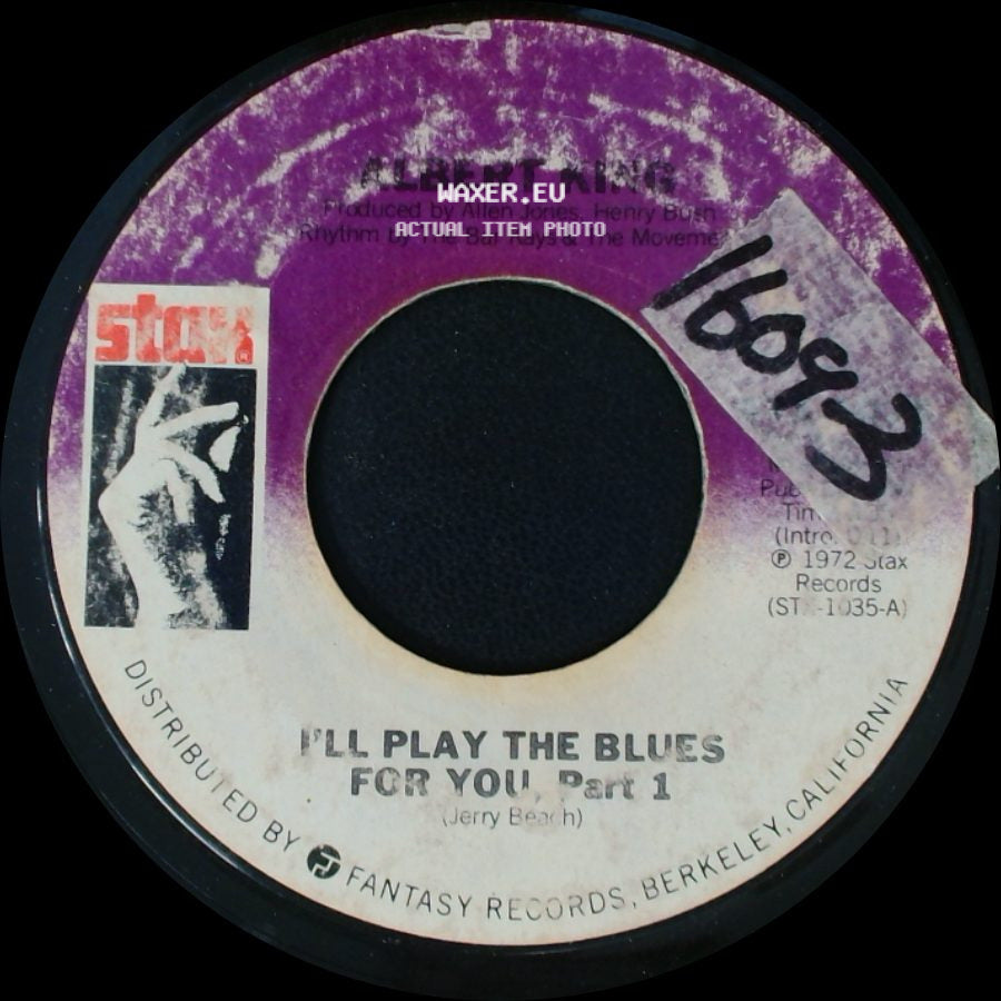 Albert King - Angel Of Mercy / I'll Play The Blues For You Part 1 side B