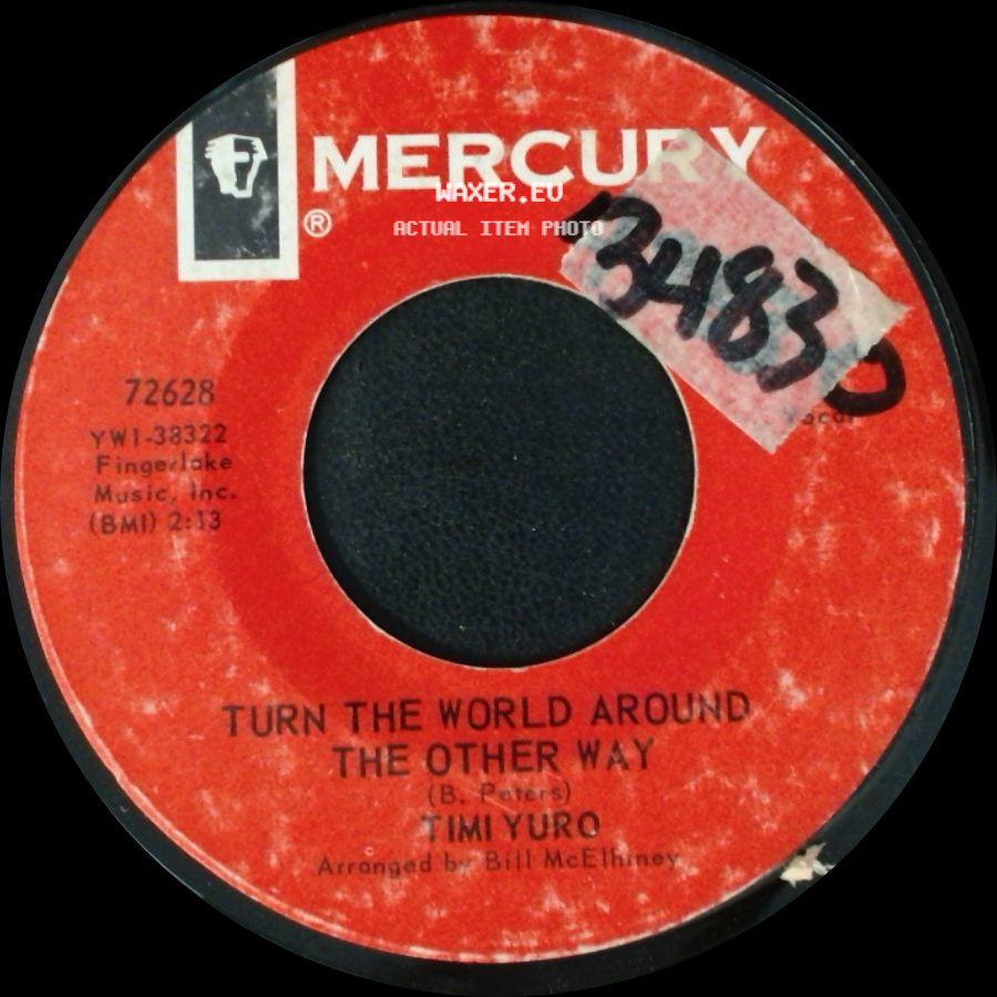 Timi Yuro - Just A Ribbon / Turn The World Around The Other Way side B