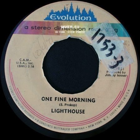 Lighthouse - Little Kind Words / One Fine Morning side B