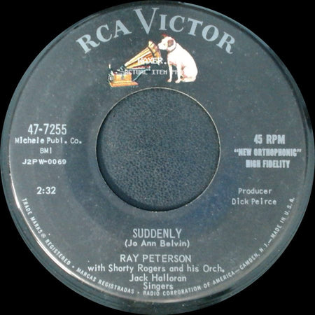 Ray Peterson - Suddenly / Tail Light side A
