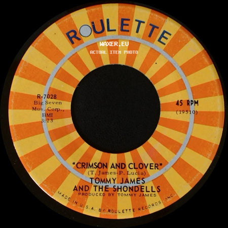 Tommy James And The Shondells - Some Kind Of Love / Crimson And Clover side B