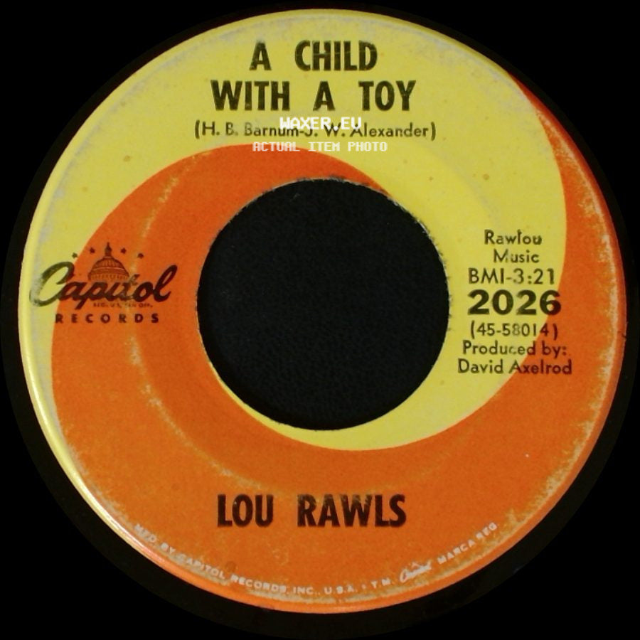 Lou Rawls - Little Drummer Boy / A Child With A Toy side B