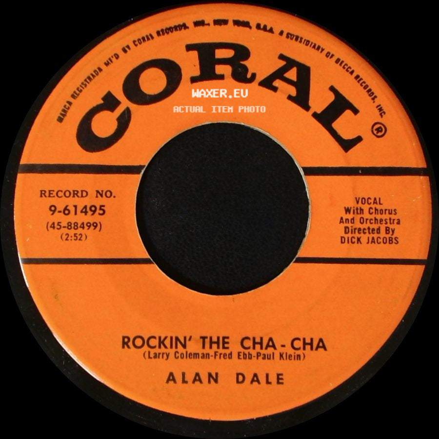 Alan Dale - Wham! (There I Go In Love Again) / Rockin' The Cha-Cha side B