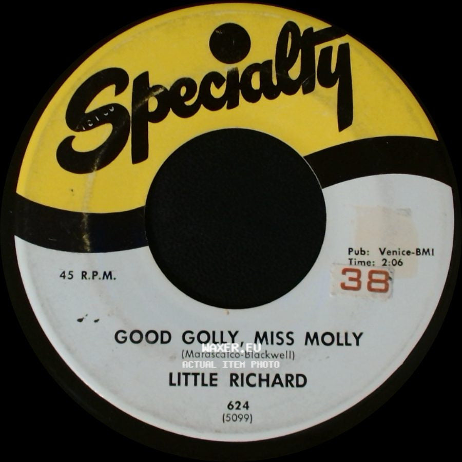 Little Richard - Good Golly, Miss Molly / Hey-Hey-Hey-Hey side A