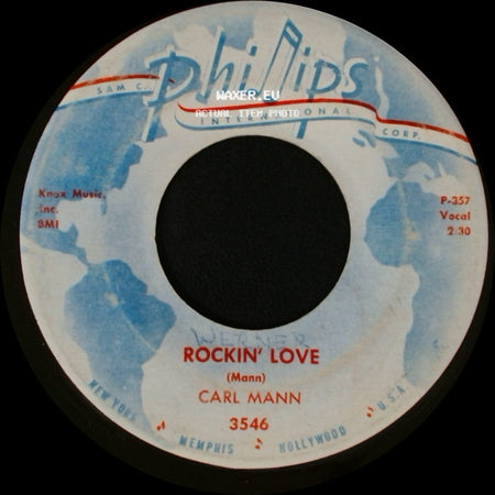 Carl Mann - Pretend / Rockin' Love side B