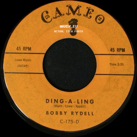 Bobby Rydell - Swingin' School / Ding-A-Ling side B