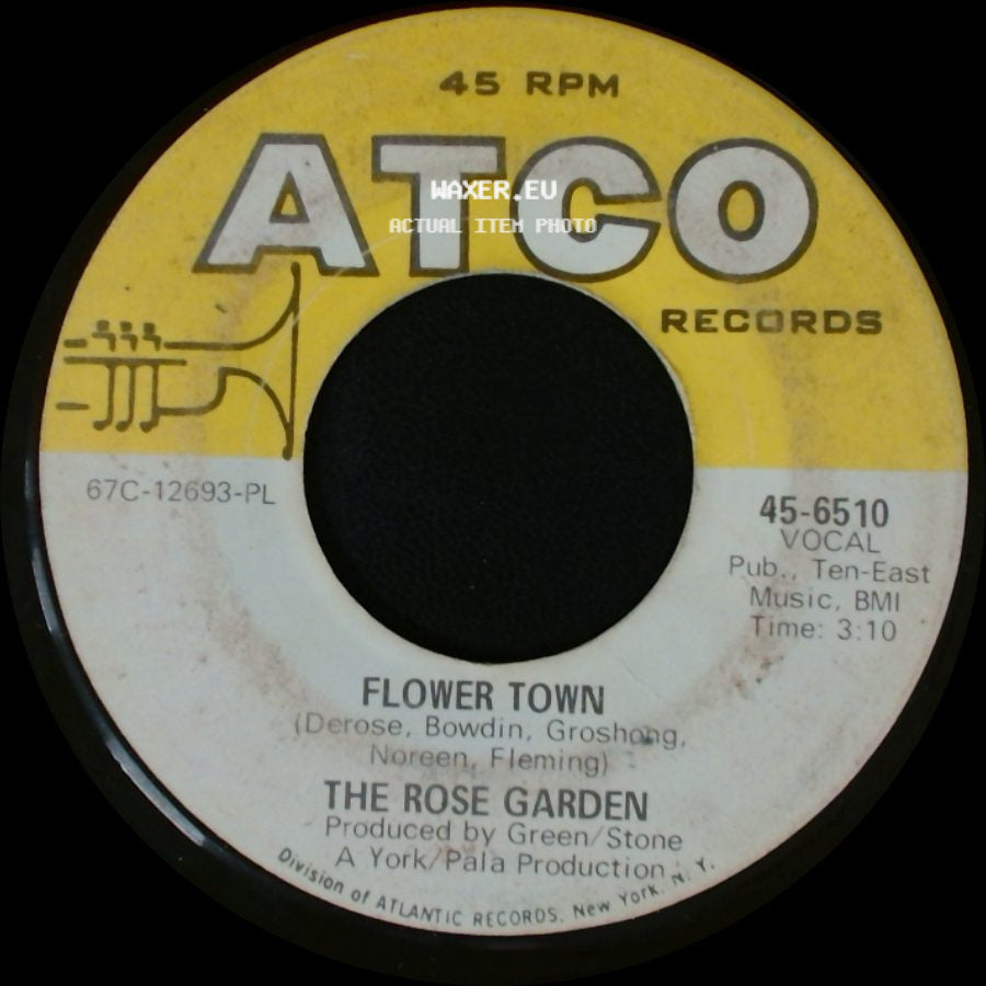 The Rose Garden - Flower Town / Next Plane To London side A