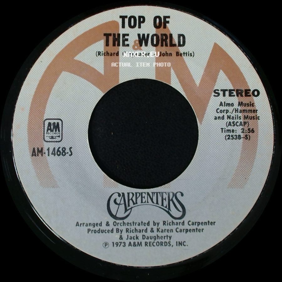 Carpenters - Top Of The World / Heather side A